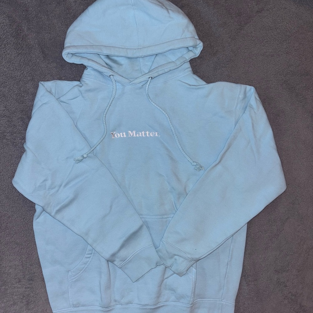 Baby Blue 'You Matter' Hoodie